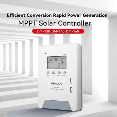 30A 40A 60A 12V 24V 48v MPPT Solar Panel Battery Charge Controller Regulator • £147.98