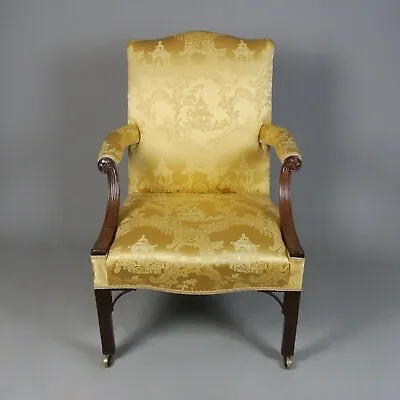 Exemplary George II Mahogany Gainsborough Chair C.1750 • £3250