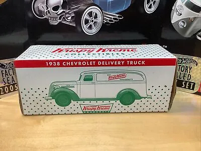 Krispy Kreme Doughnuts 1938 Chevrolet Delivery Truck Bank With Key 1/25 Diecast  • $24