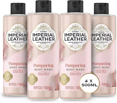 Imperial Leather Pampering Shower Gel Mallow & Rose Milk Signature Oil Blend • £9.99