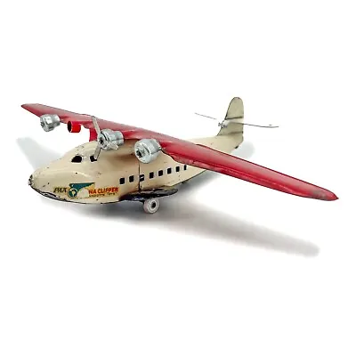 Original Wyandotte China Clipper Steel Plane Man Cave Airplane Marx Parts ASIS • $61.20