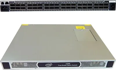 HP Intel 36 Port QDR InfiniBand Switch 589478-B21 592529-001 • $115