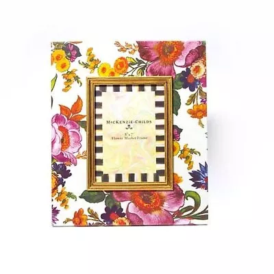 McKenzie-Childs Flower Market Frame - White - 5  By 7  New • $69