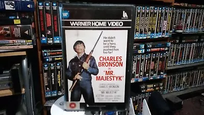 Mr Majestyk  Starring Charles Bronson - VHS Pre Cert Warner Big Box.  • £12.99