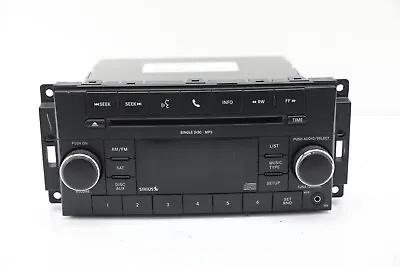 🚘✅ 07 - 12 CHRYSLER DODGE JEEP Radio CD MP3 Player AUX Sirius Uconnect RES OEM  • $149.99