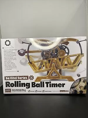 Da Vinci Series Rolling Ball Timer Plastic Academy Model Edu Kit #18174 NIB • $10