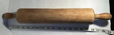 Vintage Maple One Solid Piece Farmhouse Rolling Pin 19” X 9  • $19.99