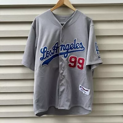 2008 Majestic  Pro-cut Manny Ramirez Los Angeles Dodgers Jersey • $250