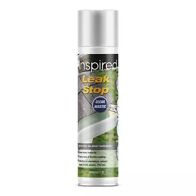 £18 • Buy LEAK SEAL MASTIC SEALANT - Clear Spray N Seal, Sealant Leak Fix - (1x500ml)