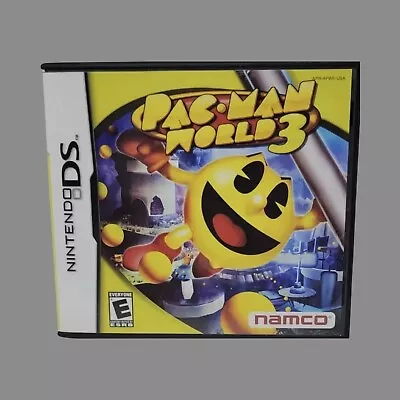 Pac-Man World 3 Nintendo DS 2005 Complete With Manual CIB • $19.75