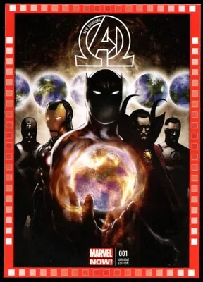 2013 UD Marvel Now!  CUTTING EDGE VARIANT COVER  Card #113-SE...NEW AVENGERS #1 • $4
