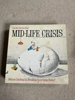 £5.99 • Buy Mid-Life Crisis Board Game - Vintage - 1982