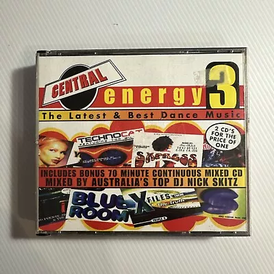 Central Energy 3 - (2 X CD 1996) Trance Euro House Dance • $19.95