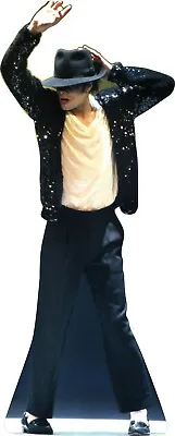 Michael Jackson-Sequin Jacket 70  Tall Life Size Cardboard Cutout Standee • $43.95