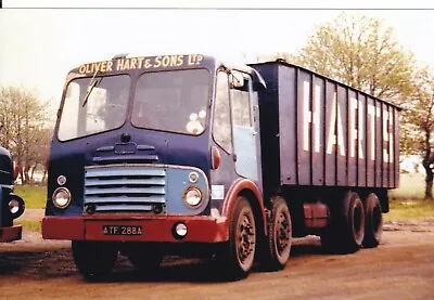 Col Photo: Oliver Hart & Sons Leyland Octopus 8 Wheel Bulk Tipper - Atf 288a • £1.20