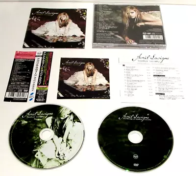 Avril Lavigne SICP2821 Goodbye Lullaby CD＋DVD Bonus Trackswith Obi  Sticker C021 • $20