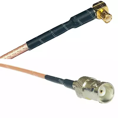 RG316 MCX MALE ANGLE To BNC FEMALE Coaxial RF Cable USA-US • $11.74