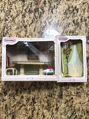 Vintage IDEAL Princess Patti Dollhouse Furniture In Boxs  Damage Box COMPLETE  • $49.99