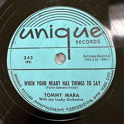 Traveling Sales Lady 78 RPM Record Tommy Mara Joe Leahy • $22.79