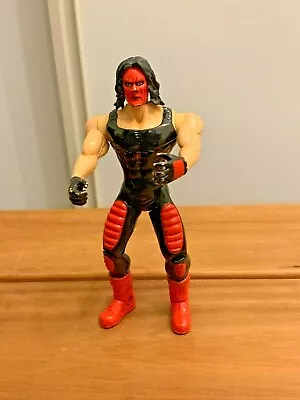  Vintage STING WCW WWE Wrestling Action Figure  1999 Toy Biz Great Condition • $12.50