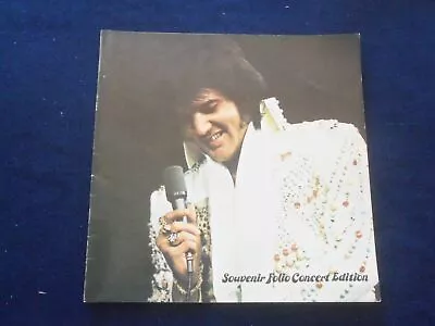 1970's Elvis Presley Souvenir Folio Concert Edition Program - J 8393 • $45