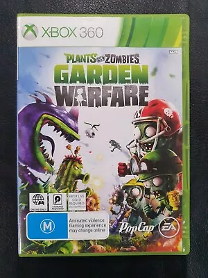 Plants Vs Zombies Garden Warfare Xbox 360 Game *PAL Tested & Working* • $6.99
