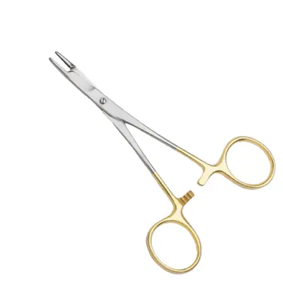 TC Olsen-Hegar Needle Holder/Suture Scissors 4.75  Straight. Smooth Jaws • $35.99