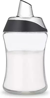 J&M DESIGN Sugar Dispenser With Pour Spout Lid Sugar Container Shaker Coffee Bar • $14.70