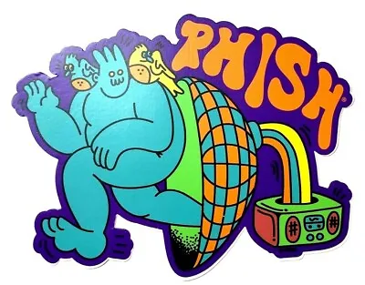 Phish Frequency Sticker [Laptop Mug Bottle Car Window Decal] Memorabilia • $20.99