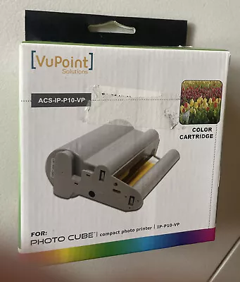 VuPoint Color Cartridge ACS-IP-P10-VP For Photo Cube Compact Printer SEALED • $19