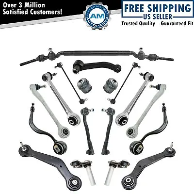 Control Arms Ball Joints Tie Rod Sway Bar Suspension Kit Set For BMW 740i E38 • $332.24