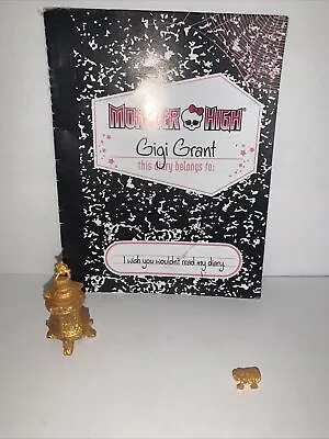 Monster High GIGI GRANT 13 Wishes Diary Lamp & Bracelet • $30