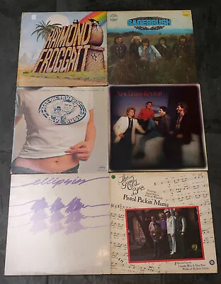 Job Lot Country Folk Bluegrass LPs Vinyl In Very Good Condition • £13.49