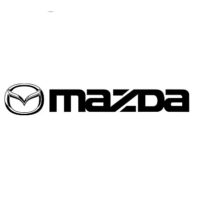 Mazda Decal Windshield Sticker Miata RX7 RX8 Mazda 3 CX5 MX6 - 6.5  X 40  • $12.99