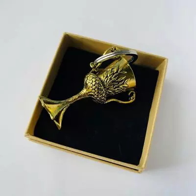 Golden Cup Goblet Badger Logo Keychain Box Set Dark Lord Voldemort Horcrux • $5.90