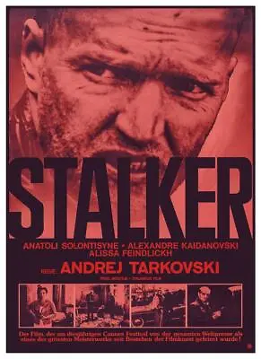 $16.94 • Buy Stalker * POSTER * Andrei Tarkovsky Movie AMAZING Wall Art Print