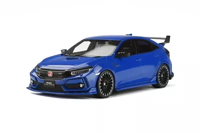 1/18 Scale Otto Mobile 2017 Honda Civic FK8 Type R Blue Model Car • $152