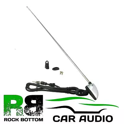 £11.95 • Buy SEAT Universal Stainless Steel Pillar Mount AM/FM Car Radio Aerial Antenna