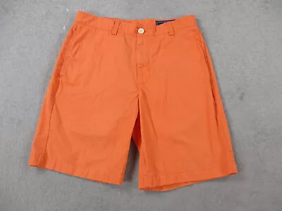 Vineyard Vines Shorts Mens 30 Orange Whale Chino Golf Preppy Club Short Casual • $10