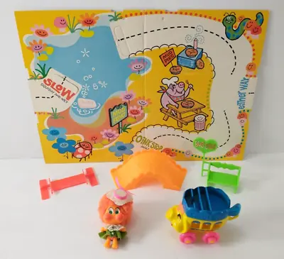Vintage Mattel UPSY DOWNSY Fudgy Pudgy Toy Doll Playset COMPLETE! GREAT SHAPE! • $119