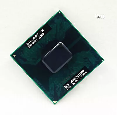 Intel Core 2 Duo T9900 3.06GHz Dual-Core 6M (SLGEE) Socket478 Notebook Processor • $39.70