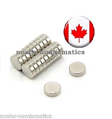 500 Rare Earth Magnets 4mm X 1mm 1/6 X1/25  Strong Neodymium N35 Warhammer 40k • $14.52