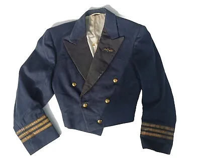 Vintage 1950s RAF Officers Mess Dress Tunic Pilot Wings • £20