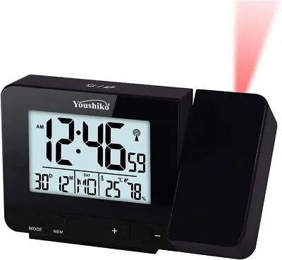 Youshiko Radio Control (Official 2023 MSF UK Version) Projection Alarm Clock  • £26.07