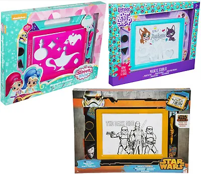 £10.99 • Buy Large Magnetic Scribbler Kids Disney Character Magic Sketch Drawing Board Toy