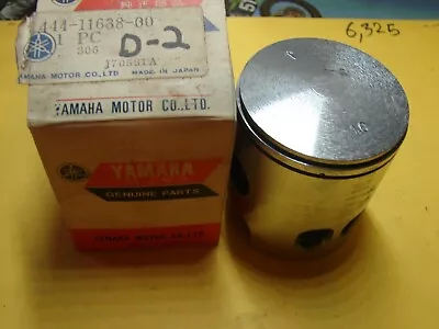 NOS YAMAHA 74 75 DT125 DT 125 ENGINE PISTON 444-11638-00-00 4th 1.00 OVERSIZE • $35.89