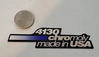 Old School Auburn 4130 Chromoly Decal Sticker Bmx Bike Robinson Made In Usa • $6