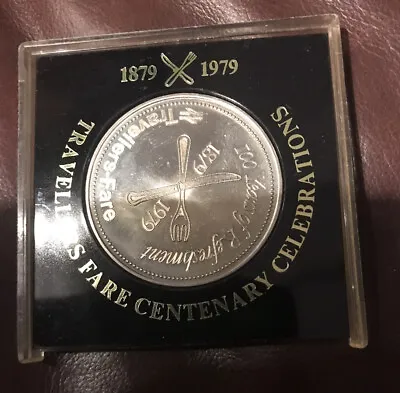Travellers Fare Centenary Celebration 1879-1979 ( Medal In Case) • £5