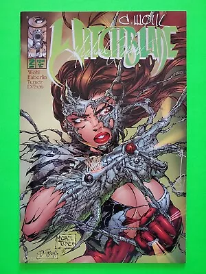 Witchblade #2 (NM) Signed: Michael Turner David Wohl Dennis Heisler (1996) • $40