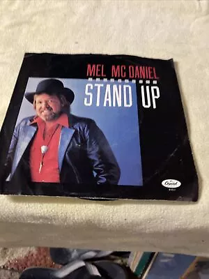 Vinyl Mel McDaniel / Stand Up  PROM(GOLD STAMP)1985 • $5